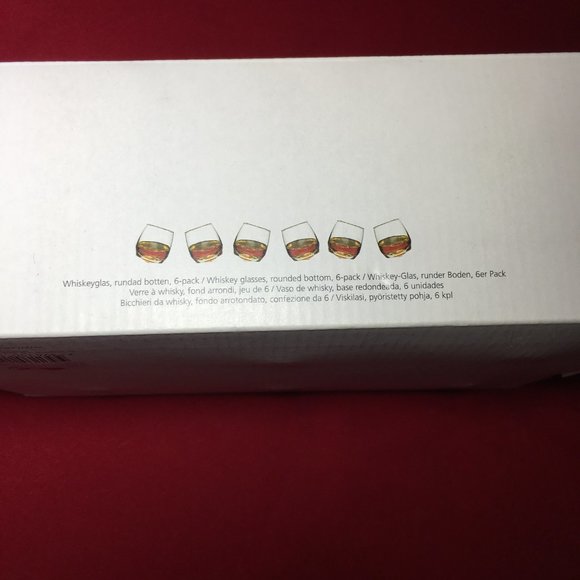 NWT- SAGAFORM  Rocking Whiskey Glasses Set of 6, 6.75 oz - Picture 9 of 14